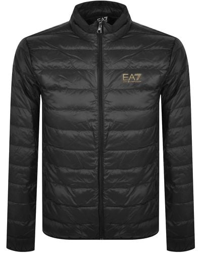 EA7 Emporio Armani Quilted Jacket - Black