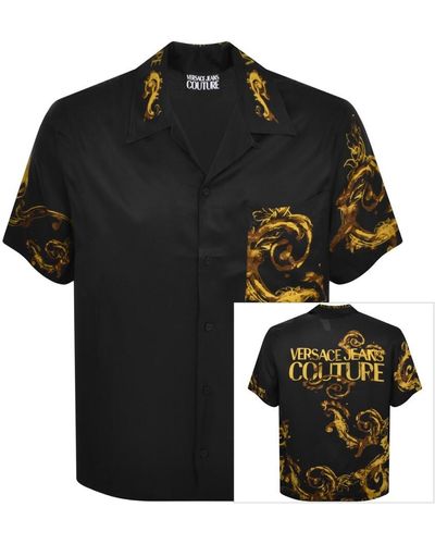 Versace Couture Short Sleeve Shirt - Black