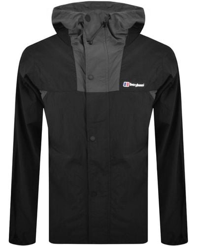 Berghaus Windbreaker 21 Full Zip Jacket - Black