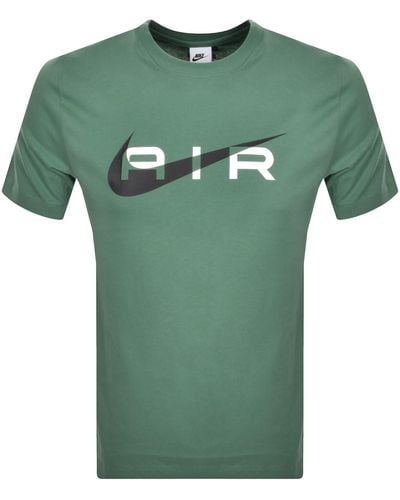 Nike Air Logo T Shirt - Green