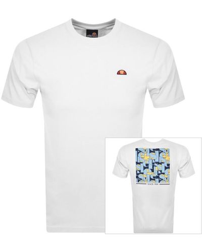 Ellesse Holdino Logo T Shirt - White