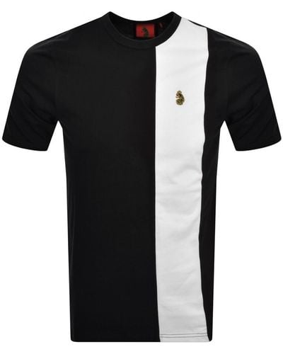 Luke 1977 Mill Stripe T Shirt - Black