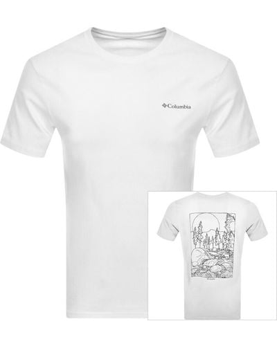 Columbia Rockaway River T Shirt - White