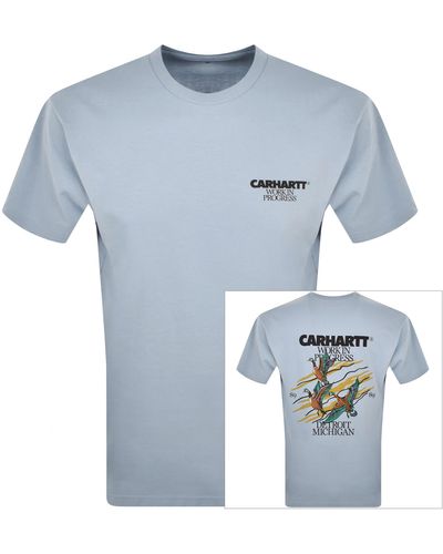 Carhartt Ducks T Shirt - Blue