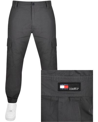 Tommy Hilfiger Ethan Cargo Trousers - Grey
