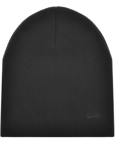 Superdry Knit Beanie Hat - Black