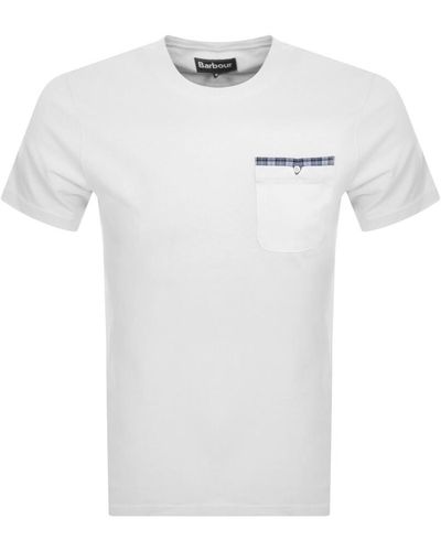 Barbour Tayside T Shirt - White