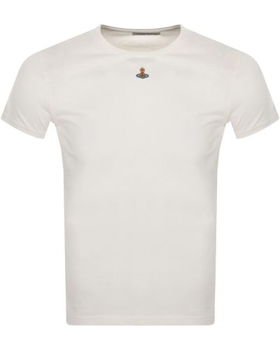 Vivienne Westwood Orb Peru T Shirt Off - White