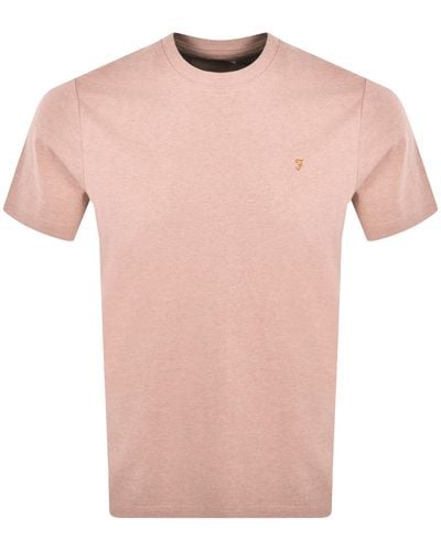 Farah Danny T Shirt - Pink