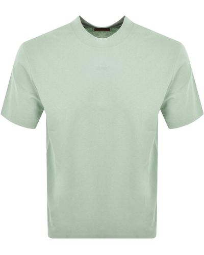 HUGO Dapolino T Shirt - Green