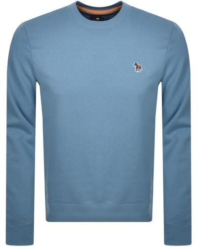 Paul Smith Crew Neck Sweatshirt - Blue