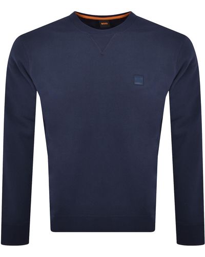 BOSS Boss Westart Sweatshirt - Blue