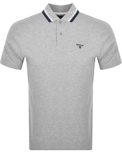 Barbour Otterburn Polo T Shirt - Grey