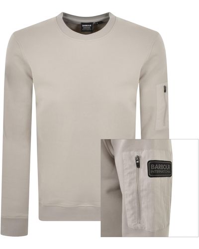 Barbour Grip Sweatshirt - Grey