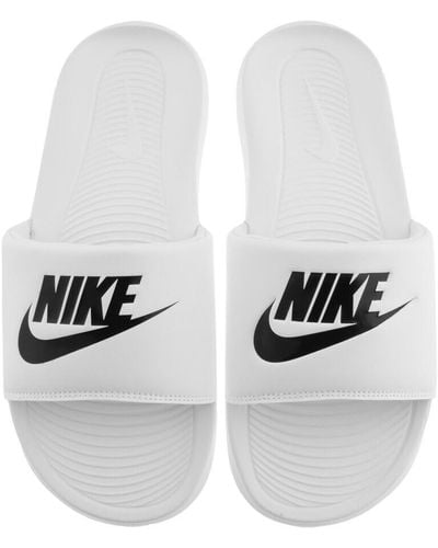 Nike Victori One Sliders - White