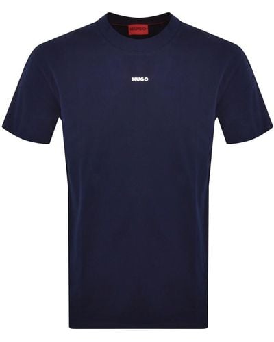 HUGO Dapolino T Shirt - Blue