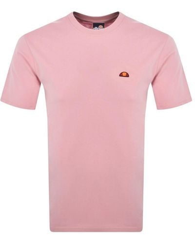 Ellesse Cassica T Shirt - Pink