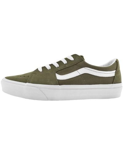 Vans Sk8 Low Canvas Sneakers - Green