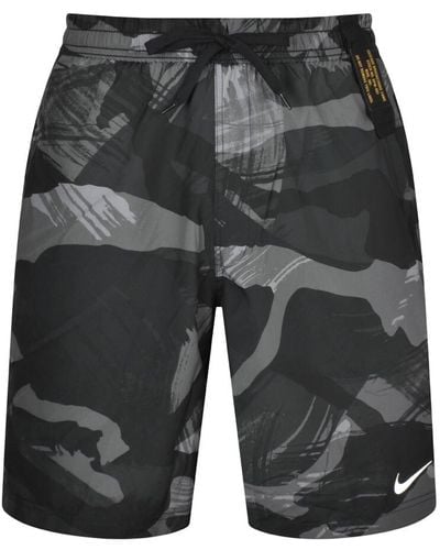 Nike Training Camouflage Shorts - Grey
