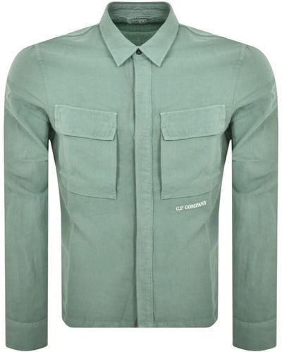 C.P. Company Cp Company Long Sleeve Shirt - Green