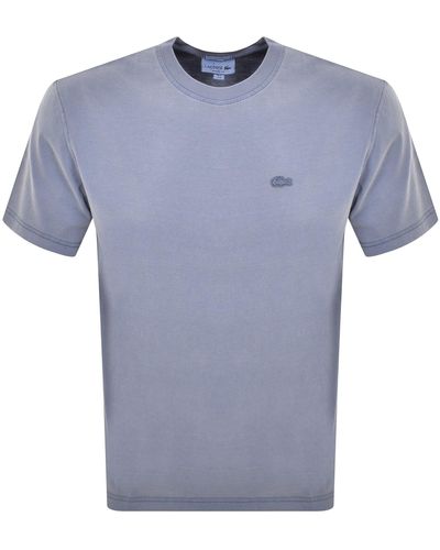Lacoste Crew Neck T Shirt - Blue