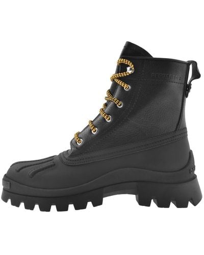 DSquared² Canadian Combat Boots - Black