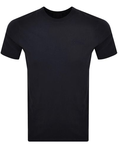 Superdry Essential Logo T Shirt - Black
