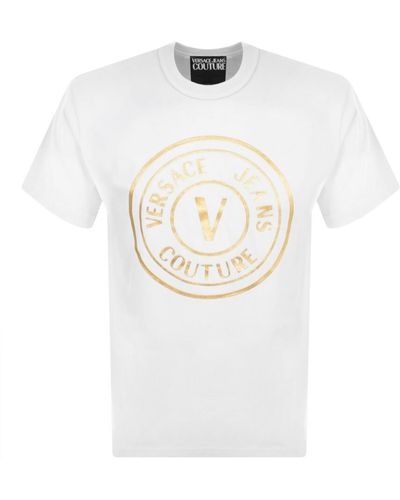 Versace Jeans Couture Couture Logo T Shirt - White