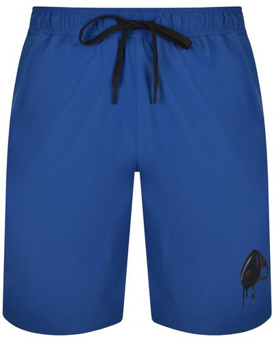 Moose Knuckles Augustine Swim Shorts - Blue