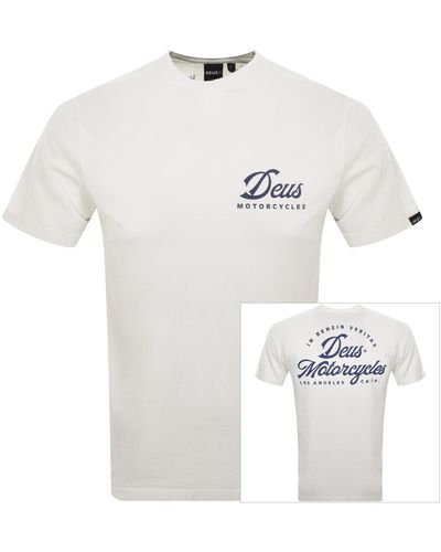 Deus Ex Machina Ride Out T Shirt - White