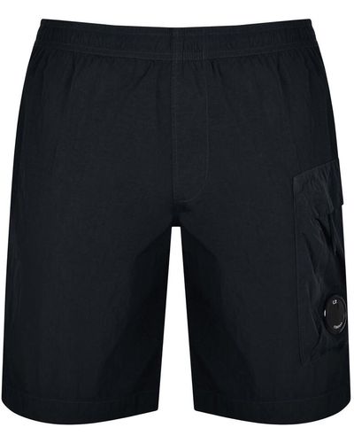 C.P. Company Cp Company Eco Chrome R Swim Shorts - Blue