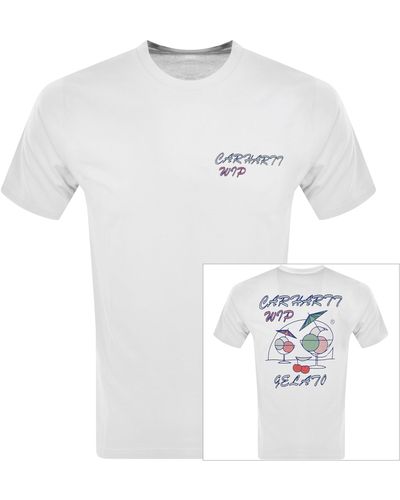 Carhartt Gelato T Shirt - White