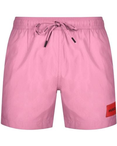 HUGO Dominica Swim Shorts - Pink
