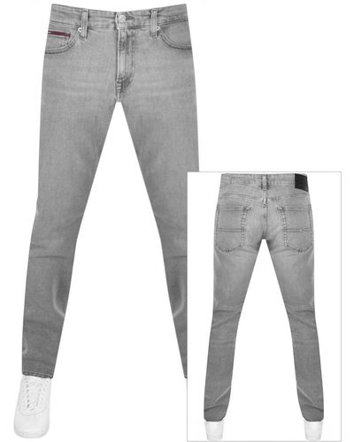 Tommy Hilfiger Slim Scanton Jeans Light Wash - Gray