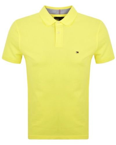 Tommy Hilfiger 1985 Polo T Shirt - Yellow