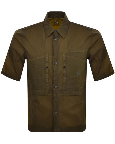 C.P. Company Cp Company Short Sleeve Shirt - Green