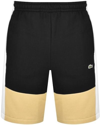 Lacoste Logo Jersey Shorts - Black