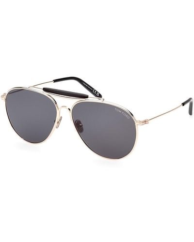 Tom Ford Ft0995 Sunglasses - Metallic