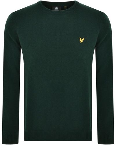 Lyle & Scott Textured Sweater - Green