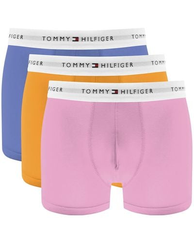 Tommy Hilfiger Underwear 3 Pack Trunks - Pink