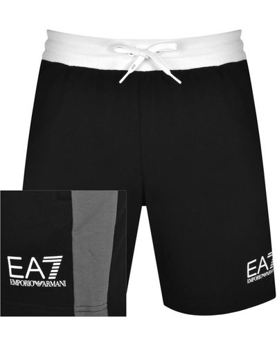 EA7 Emporio Armani Jersey Shorts - Black