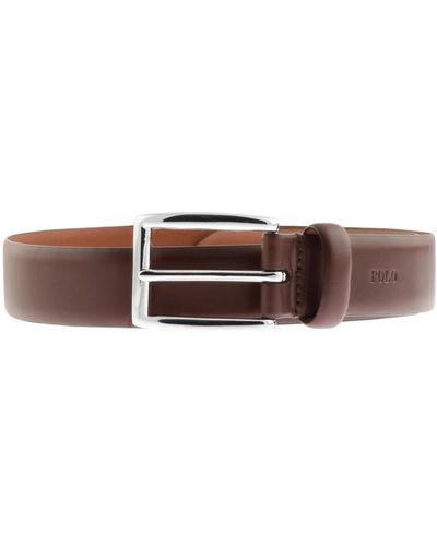 Ralph Lauren Harness Leather Belt - Brown