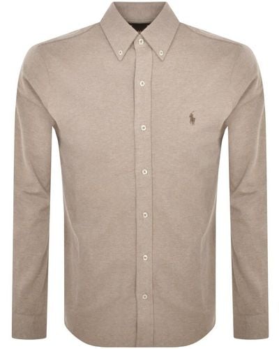 Ralph Lauren Long Sleeve Shirt - Natural