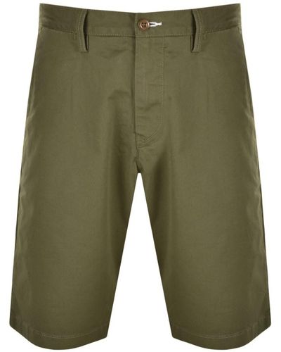 GANT Relaxed Twill Shorts - Green