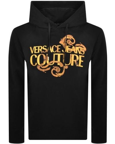 Versace Couture Logo Hoodie - Black