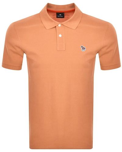 Paul Smith Regular Polo T Shirt - Orange