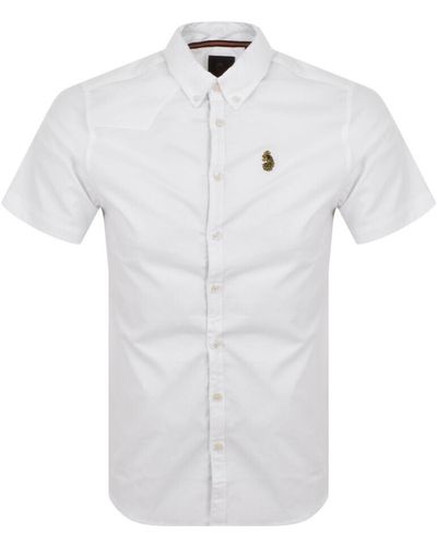 Luke 1977 Cambridge Short Sleeve Shirt - White