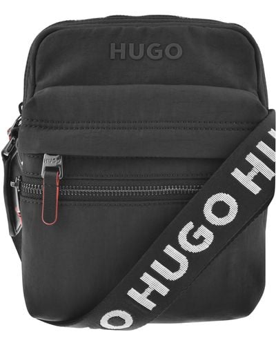 HUGO Stewie Zip Bag - Black