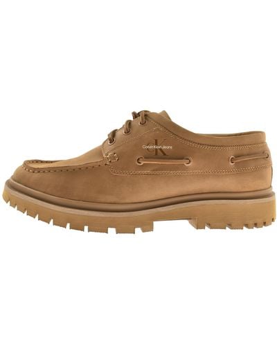 Calvin Klein Jeans Hybrid Boat Shoes - Brown