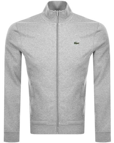 Lacoste Zip Up Sweatshirt - Gray